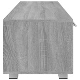 vidaXL Szafka pod TV, szary dąb sonoma, 110x40x35 cm