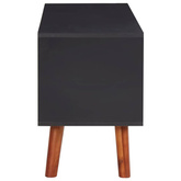 vidaXL Szafka pod TV, 110x35x50 cm, lite drewno akacjowe i MDF