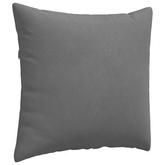 Poduszki na sofę 2 pcs Ciemnoszary 50 x 50 cm tkanina