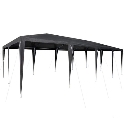 Namiot Imprezowy Antracyt 800 x 400 x 266 cm Polietylen i Stal
