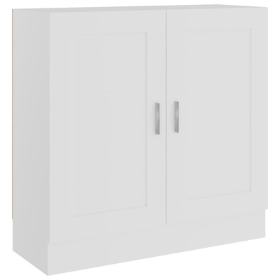 Regał na książki, biel 82,5x30,5x80 cm, materiał drewnopochodny