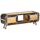 vidaXL Szafka pod TV, 120 x 30 x 42 cm, lite drewno mango