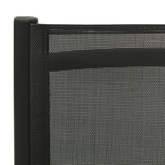 7-częściowy zestaw mebli ogrodowych, aluminium, antracytowy