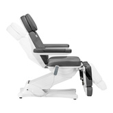 Elektryczny fotel kosmetyczny SILLON CLASSIC 3 silniki z kołyską pedi szary 148293