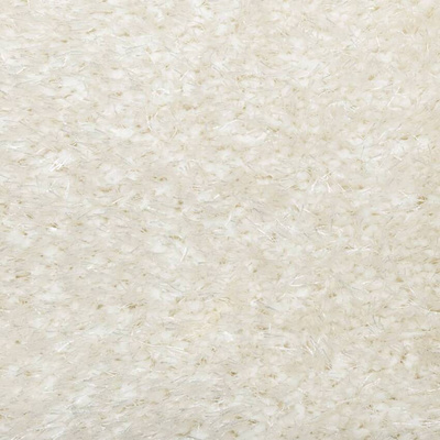 vidaXL Dywan ISTAN z długim runem, połyskujący, kremowy, Ø 100 cm