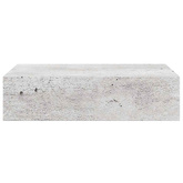 vidaXL Półki ścienne z szufladą, 2 szt., szare, 40x23,5x10 cm, MDF