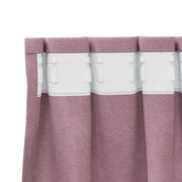 Zasłony zaciemniające 2 pcs Ciemny Róż 140 x 140 cm Aksamit