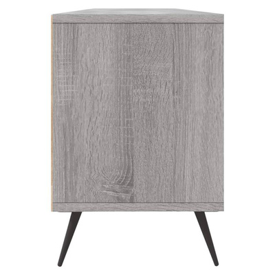 vidaXL Szafka pod TV, szary dąb sonoma, 150x30x44,5 cm