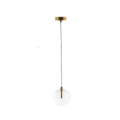 Lampa designerska Abigali GLOBO G4 ?100mm złota