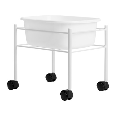 Brodzik do pedicure biały prosty 104917