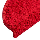 Maty na schody 15 szt. 56x17x3 cm Czerwone półokrągłe