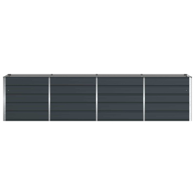 Donica Antracyt 320 x 80 x 75 cm Stal