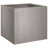 Donice, 2 szt., 49x47x46 cm, stal kortenowska