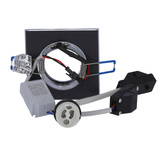 Oprawa stropowa kwadratowa niebieska LED SS-22 2226934
