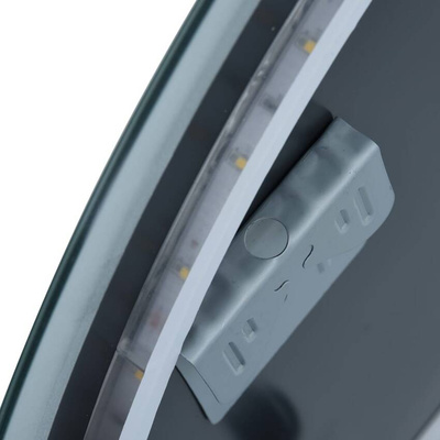 vidaXL Lustro łazienkowe z LED, 70 cm