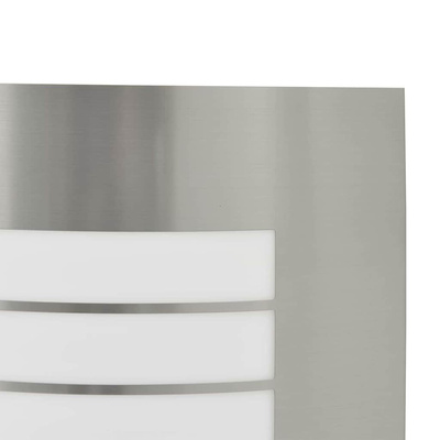 Zewnętrzna lampa ścienna Srebrny 23.5 x 9 x 26 cm