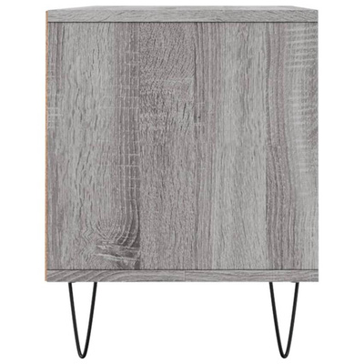 vidaXL Szafka pod TV, szary dąb sonoma, 100x34,5x44,5 cm model standard