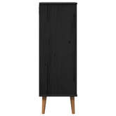 Szafka na buty MOLDE 59,5 x 35 x 103 cm Lite drewno sosnowe