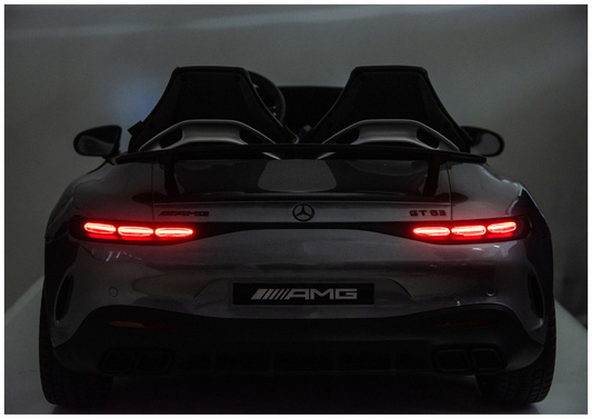 Auto Na Akumulator Mercedes GT63 AMG DK-GT63 24V LCD Szary Lakierowany