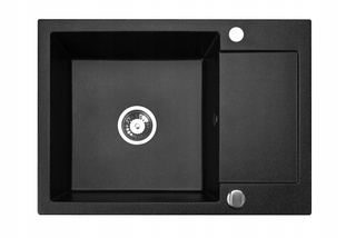 Zlewozmywak Cordeo 70 8M / czarny metalik
