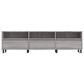 vidaXL Szafka pod TV, szary dąb sonoma, 150x30x44,5 cm model standard