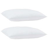 Poduszka 2 pcs Biały 41 x 41 x 20 cm Bawełna i poliester