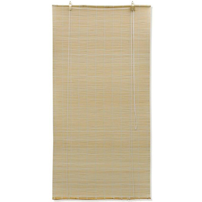 vidaXL Rolety bambusowe, 140 x 160 cm, naturalne
