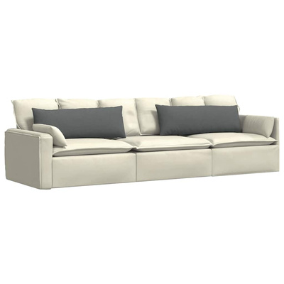 Poduszki na sofę 2 pcs Ciemnoszary 120 x 40 cm tkanina