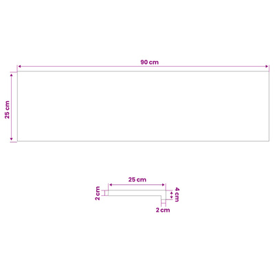 Nakładki na schody 16 szt. 90 x 25 x 2 cm Czarny Drewno bukowe