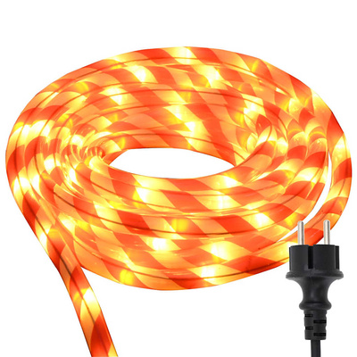 Lina świetlna z 1200 diodami LED Ciepła biel 50 m PVC