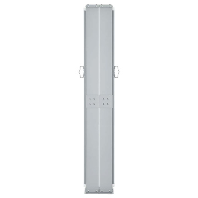 Zwijana markiza boczna, niebieska, 140 x 1000 cm