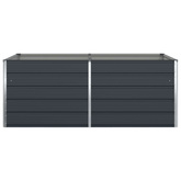 Donica Antracyt 195 x 100 x 75 cm Stal Galwanizowana