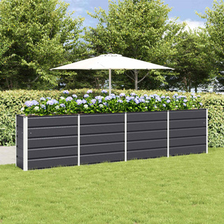 Donica Antracyt 320 x 40 x 75 cm Stal