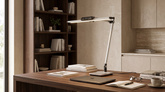 Lampka biurkowa K-BL1321 SREBRNY z serii ARES