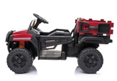 Auto na akumulator BDM0926 Dla Dzieci Światła LED MP3 Pilot Czerwony
