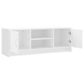 vidaXL Szafka pod TV, biała, 102x30x37,5 cm, materiał drewnopochodny