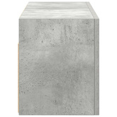 Wisząca szafka łazienkowa, szarość betonu, 60x25x30 cm