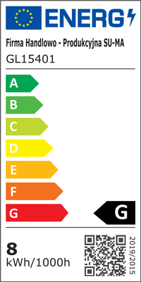 Lampa ogrodowa stojąca GL15401