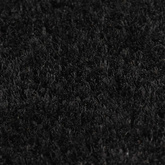 Wycieraczka, czarna, 100x200 cm, włókno kokosowe, tuftowana