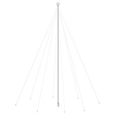 vidaXL Choinka z lampek, 1300 zimnych białych diod LED, 8 m