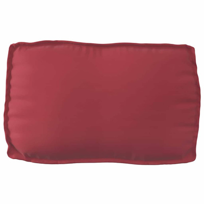 Zestaw poduszek na paletę 2 pcs Czerwone wino Materiał Oxford