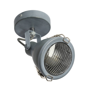 Lampa ścienna Candellux kinkiet Crodo 91-71101  E14 szary