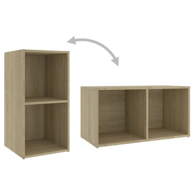 vidaXL Szafka pod TV, dąb sonoma, 72x35x36,5 cm