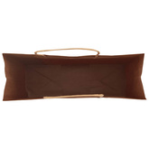 Torby papierowe 250 szt. z uchwytami Brązowe 32x12x42 cm