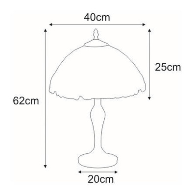 Lampka stołowa K-G162166 z serii PAPI KAJA