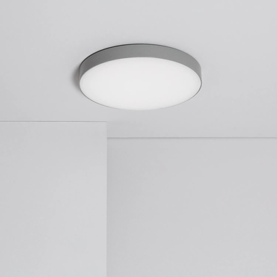 Plafon Łazienkowy LED 19W Okrągły Szary 18cm Ściemnialny Abruzzo Uno