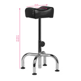 Podnóżek do pedicure AM-5012C czarny 126777