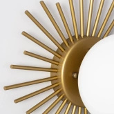 Kinkiet Złoty Kula Mleczna E27 Abruzzo Vittoria