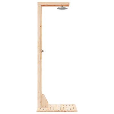 Prysznic na zewnątrz 210 cm naturalny