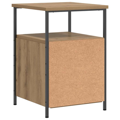 Szafka nocna, dąb artisan, 34x35,5x50 cm